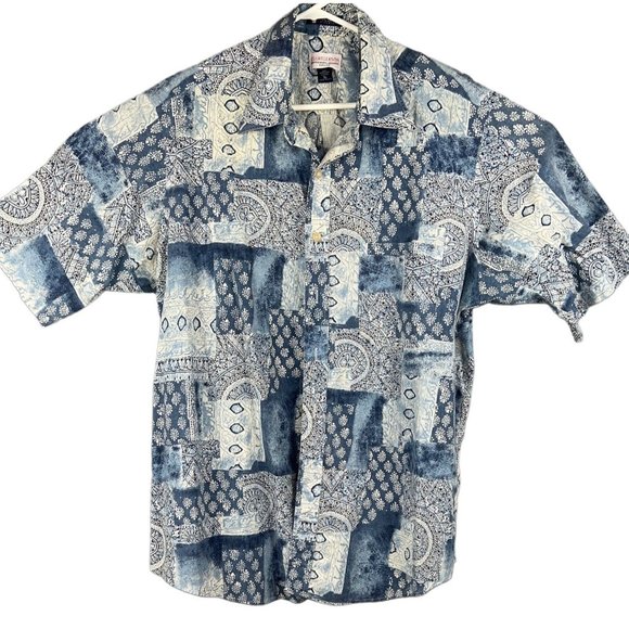 Cauldwell & Son Men's Short Sleeve Button Down Shirt - Picture 1 of 5